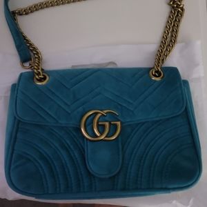 Blue purse